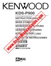 Visualizza KDS-P901 pdf Manuale utente inglese