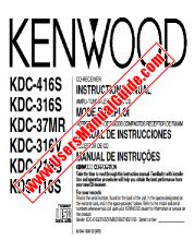 View KDC-416S pdf English User Manual