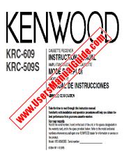 Vezi KRC-609 pdf Engleză, franceză, Manual de utilizare spaniolă