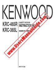 Ver KRC-365L pdf Manual de usuario en ingles