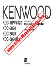 View KDC-MPV7020 pdf English User Manual