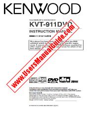 Voir KVT-911DVD pdf Manuel d'utilisation anglais