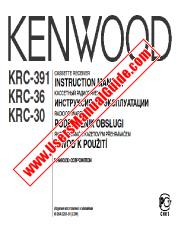 Ver KRC-30 pdf Manual de usuario en ingles