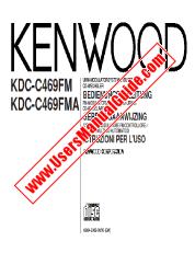 Vezi KDC-C469FMA pdf Germană, olandeză, Manual de utilizare italiană