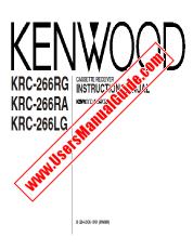 Ver KRC-266RG pdf Manual de usuario en ingles