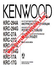 View KRC-17G pdf Russian, Poland, Czech User Manual