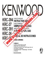 View KRC-391 pdf English, Dutch, Italian, Spanish User Manual