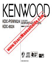 View KDC-PSW9524 pdf Dutch User Manual
