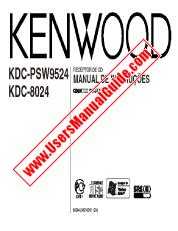 Ver KDC-PSW9524 pdf Manual de usuario de portugal