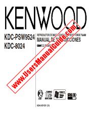 View KDC-PSW9524 pdf Spanish User Manual