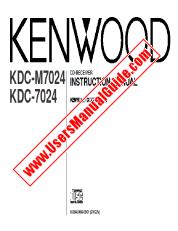 Ver KDC-7024 pdf Inglés (Revisado P.19) Manual del usuario