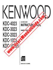 Voir KDC-4023 pdf Manuel d'utilisation anglais