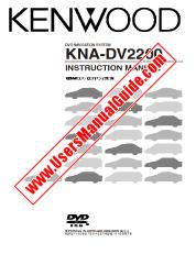 Voir KNA-DV2200 pdf Manuel d'utilisation anglais
