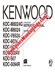 Ansicht KDC-V6524 pdf Englisch Benutzerhandbuch