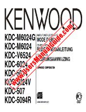 View KDC-5094R pdf French, German, Dutch User Manual
