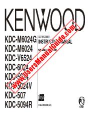 Voir KDC-M6024G pdf Manuel d'utilisation anglais