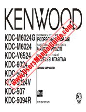 Vezi KDC-6024 pdf Polonia, Cehia, Manual de utilizare maghiară