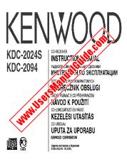 Ver KDC-2024S pdf Inglés, ruso, Polonia, checo, húngaro, croata Manual del usuario