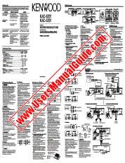 Ver KAC-5201 pdf Alemán, Holandés Manual De Usuario