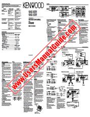 Ver KAC-6201 pdf Inglés, Taiwan Manual del usuario