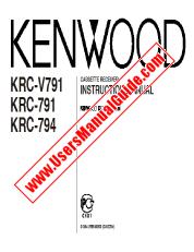 Ver KRC-V791 pdf Manual de usuario en ingles