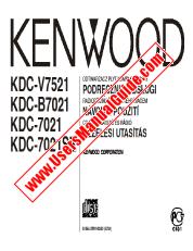 Vezi KDC-V7521 pdf Polonia, Cehia, Manual de utilizare maghiară