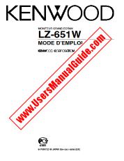 Ver LZ-651W pdf Manual de usuario en francés