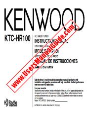 Vezi KTC-HR100 pdf Engleză, franceză, Manual de utilizare spaniolă