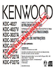 Vezi KDC-4027 pdf Italiană, spaniolă, Portugalia Manual de utilizare