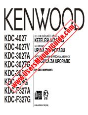 Vezi KDC-308A pdf Maghiară, croată, slovenă Manual de utilizare