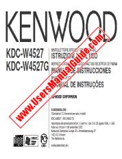 Vezi KDC-W4527 pdf Italiană, spaniolă, Portugalia Manual de utilizare