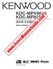 View KDC-MPV8025 pdf French User Manual