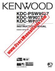 Voir KDC-W8027 pdf Manuel d'utilisation anglais