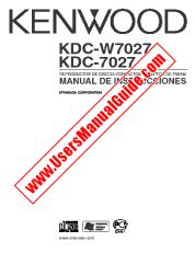 Voir KDC-W7027 pdf Manuel de l'utilisateur espagnole