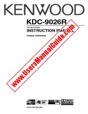Ansicht KDC-9026R pdf Englisch Benutzerhandbuch