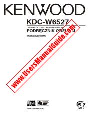Voir KDC-W6527 pdf Pologne Manuel de l'utilisateur