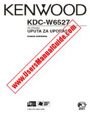 View KDC-W6527 pdf Croatian User Manual