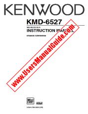 Voir KMD-6527 pdf Manuel d'utilisation anglais