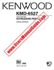 Ver KMD-6527 pdf Manual del usuario en italiano (revisado)