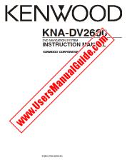 Voir KNA-DV2600 pdf Manuel d'utilisation anglais