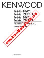 Ver KAC-X621 pdf Manual de usuario en ingles