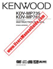Ansicht KDV-MP735 pdf Englisch (überarbeitet) Benutzerhandbuch