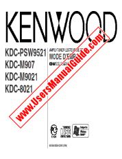 View KDC-PSW9521 pdf French User Manual