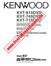 Ver KVT-715DVD pdf Manual de usuario en ingles