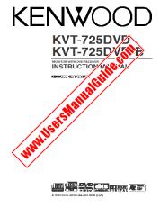 View KVT-725DVD-B pdf English User Manual