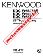 Ansicht KDC-W6527SE pdf Englisch Benutzerhandbuch