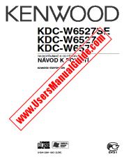 View KDC-W657 pdf Czech User Manual