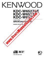 Ansicht KDC-W6527SE pdf Schwedisches Benutzerhandbuch