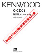Ansicht K-CD01 pdf Englisch Benutzerhandbuch
