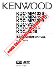 Voir KDC-3029R pdf Manuel d'utilisation anglais